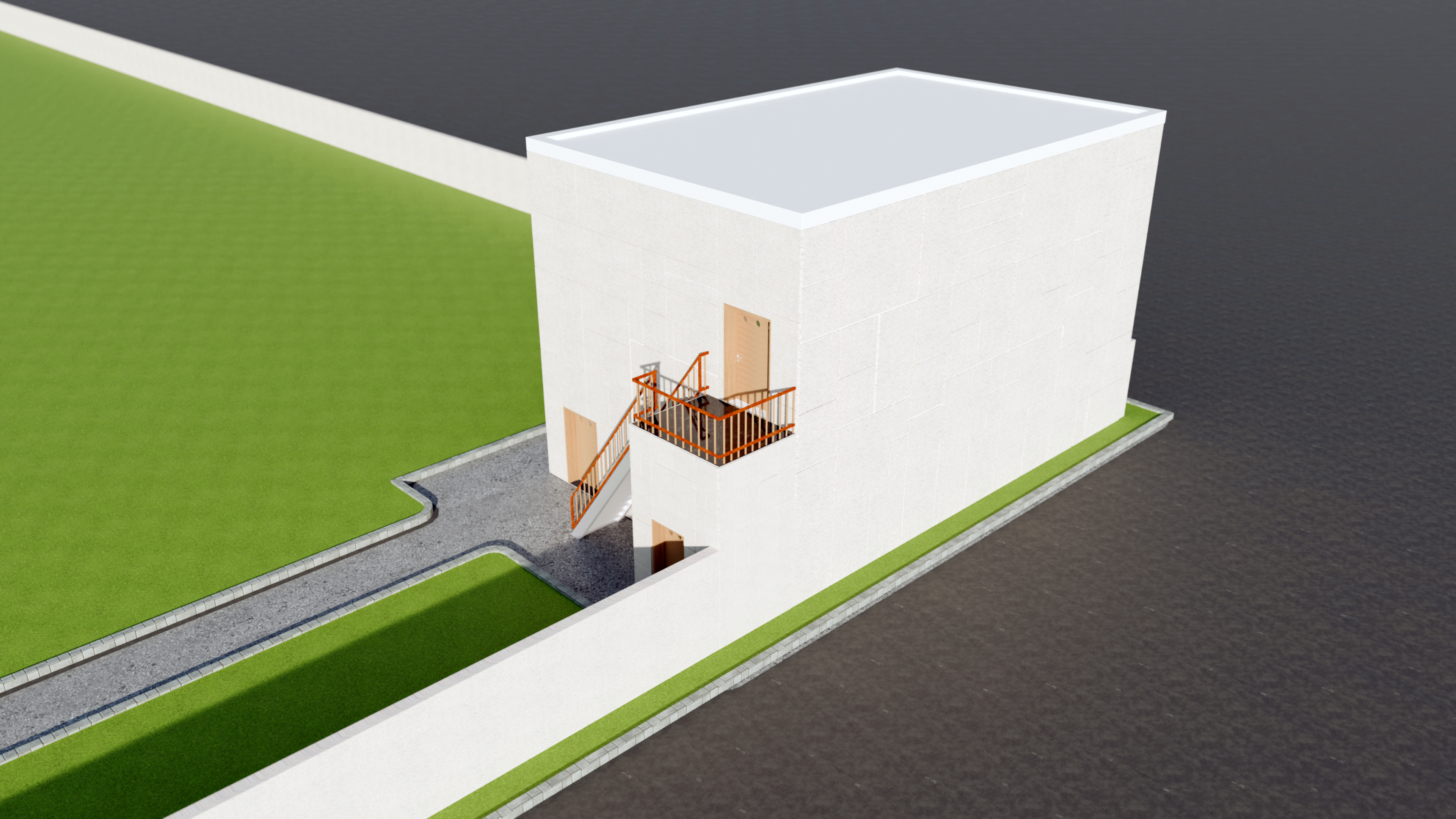 Right side overview 3D mockup