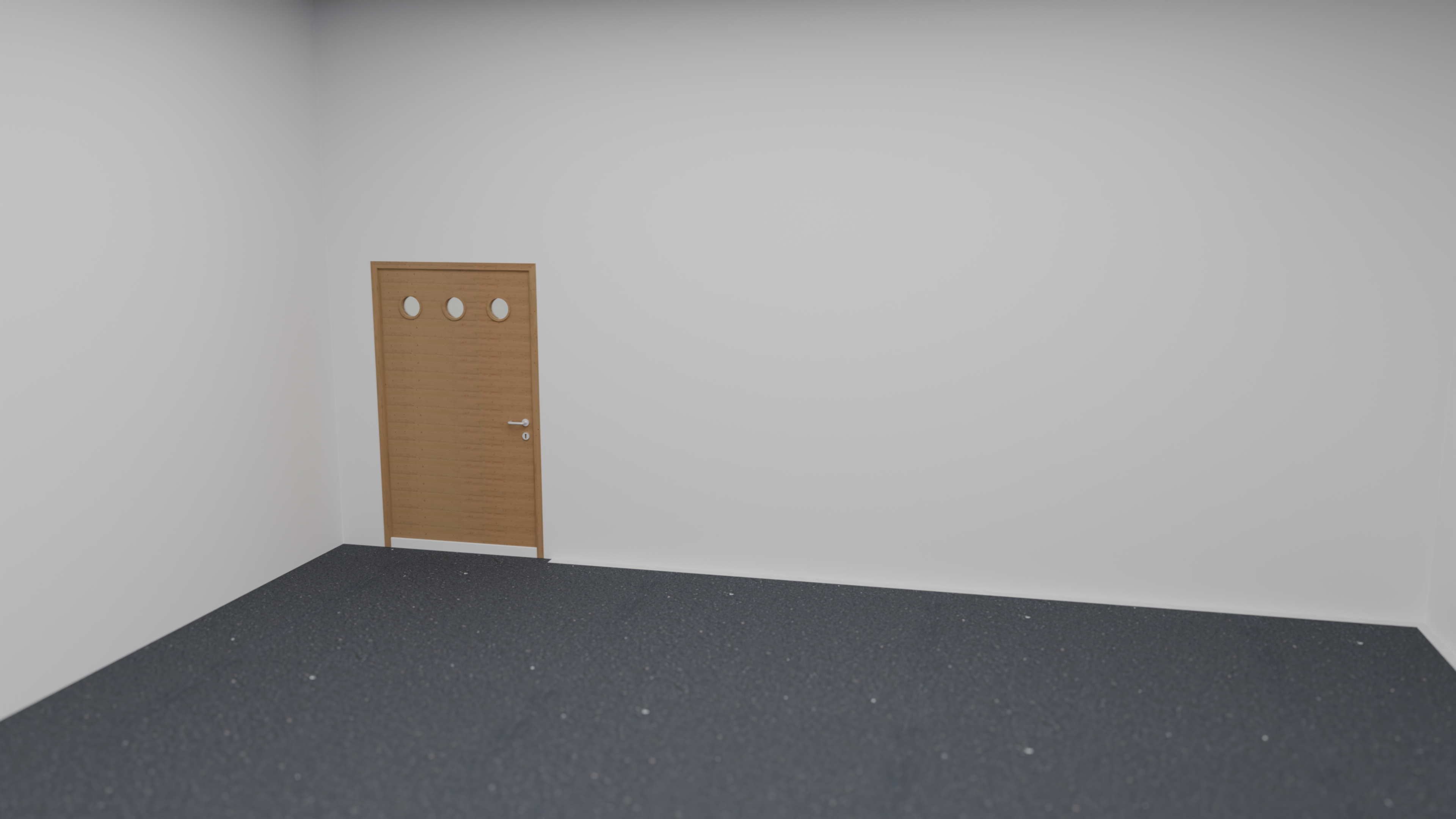 Inside first floor 3D mockup